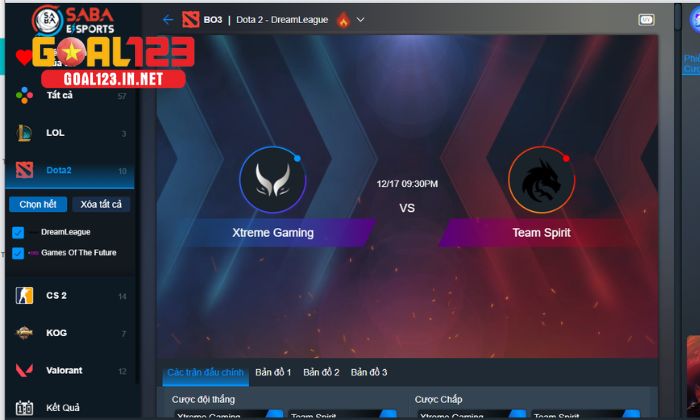 cá cược dota 2 Cá cược Dota 2 tại Goal123 an toàn và uy tín